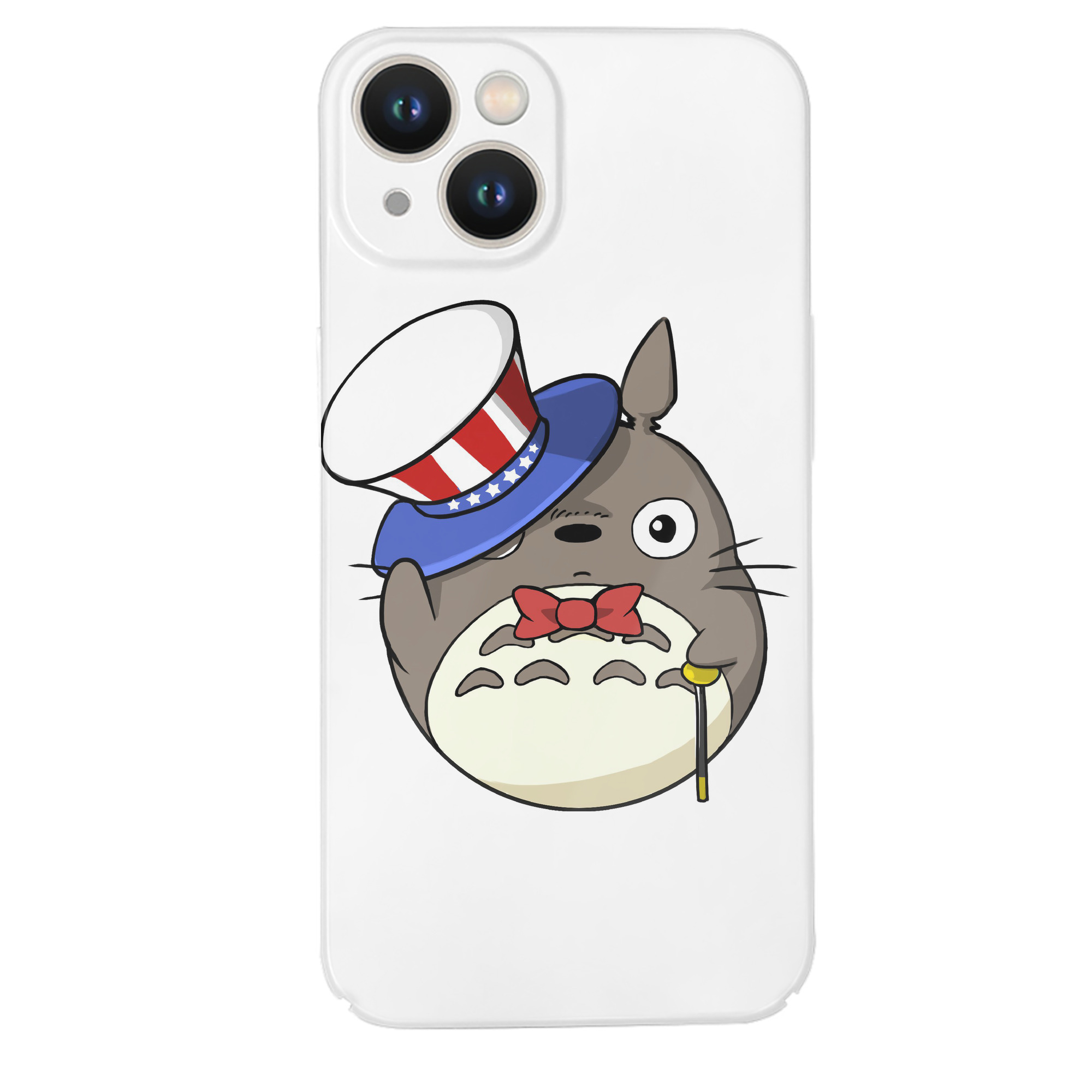 （画像用） となりのトトロ 草壁メイ 草壁サツキ My Neighbor Totoro Satsuki Kusakabe Mei Kusakabe 【iPhone 14シリーズ対応】ハードケース